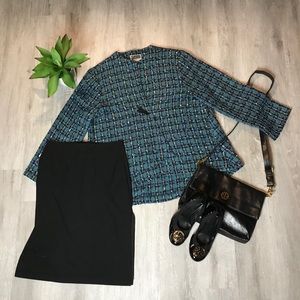 Carole Tompkins Turquoise Jacket